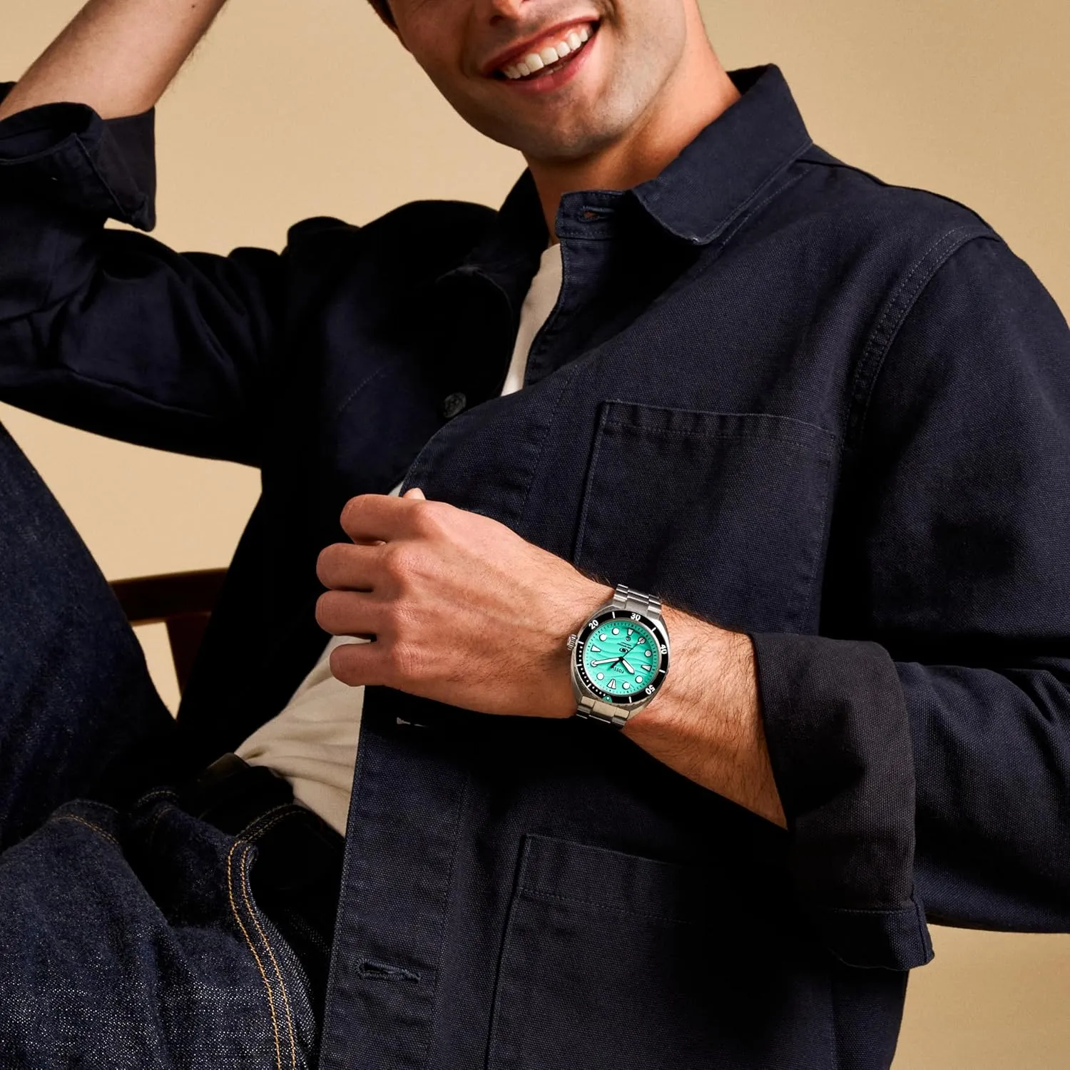 Strap emotion subconscious pollinate someday Watch Fossil Men's Breaker Quartz Stainless Steel Three-Hand Silicone 