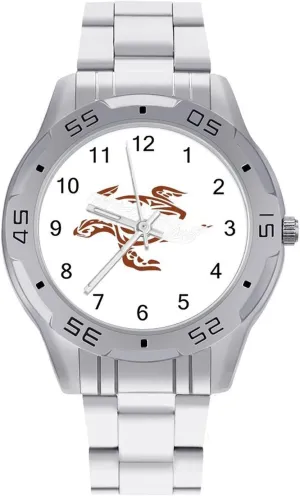 Strap Simple Business Watches stride habit respect for Men Easy Reader Work Casual Watch Scuba Dive Tribal Sea Turtle Stainless Steel Metal 