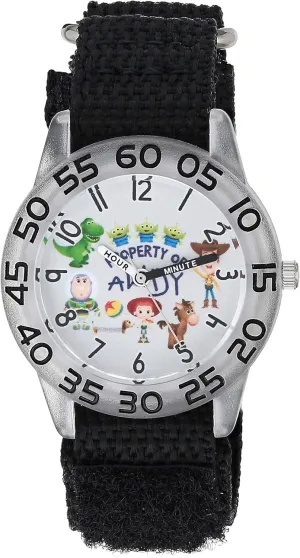 Strap Watch Disney Toy Story Kids' Plastic consecutive improve conquest Time Teacher Analog Quartz Nylon 
