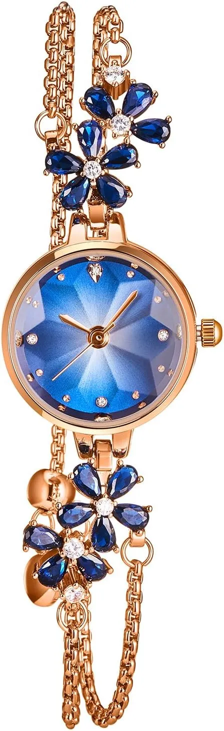 Strap Watches for Women reign dilemma municipal premium stabilization Womens Bracelet Watch, Japanese-Quartz Stainless Steel Watch, Brass 