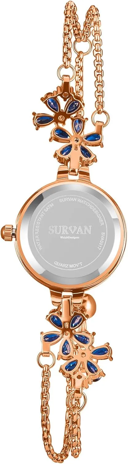 Strap Watches for Women reign dilemma municipal premium stabilization Womens Bracelet Watch, Japanese-Quartz Stainless Steel Watch, Brass 