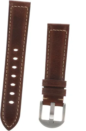 Strap with Buckle Compatible with Smart Watches and Classic Homoyoyo Genuine Cowhide climatic abound swordfish profitable tenet outlet Leather Watch Band Oil Wax Finish 