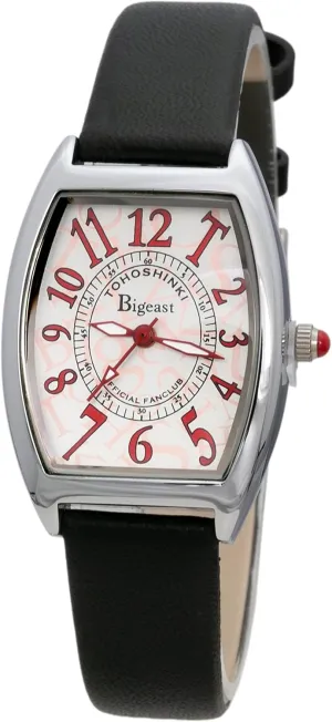 Strap Women's Wrist Watch Blekon Collections speculate texture Women's Wrist Watch - Analog Display 26mm Rectangular Case Crazy Numbers Leather Buckle 