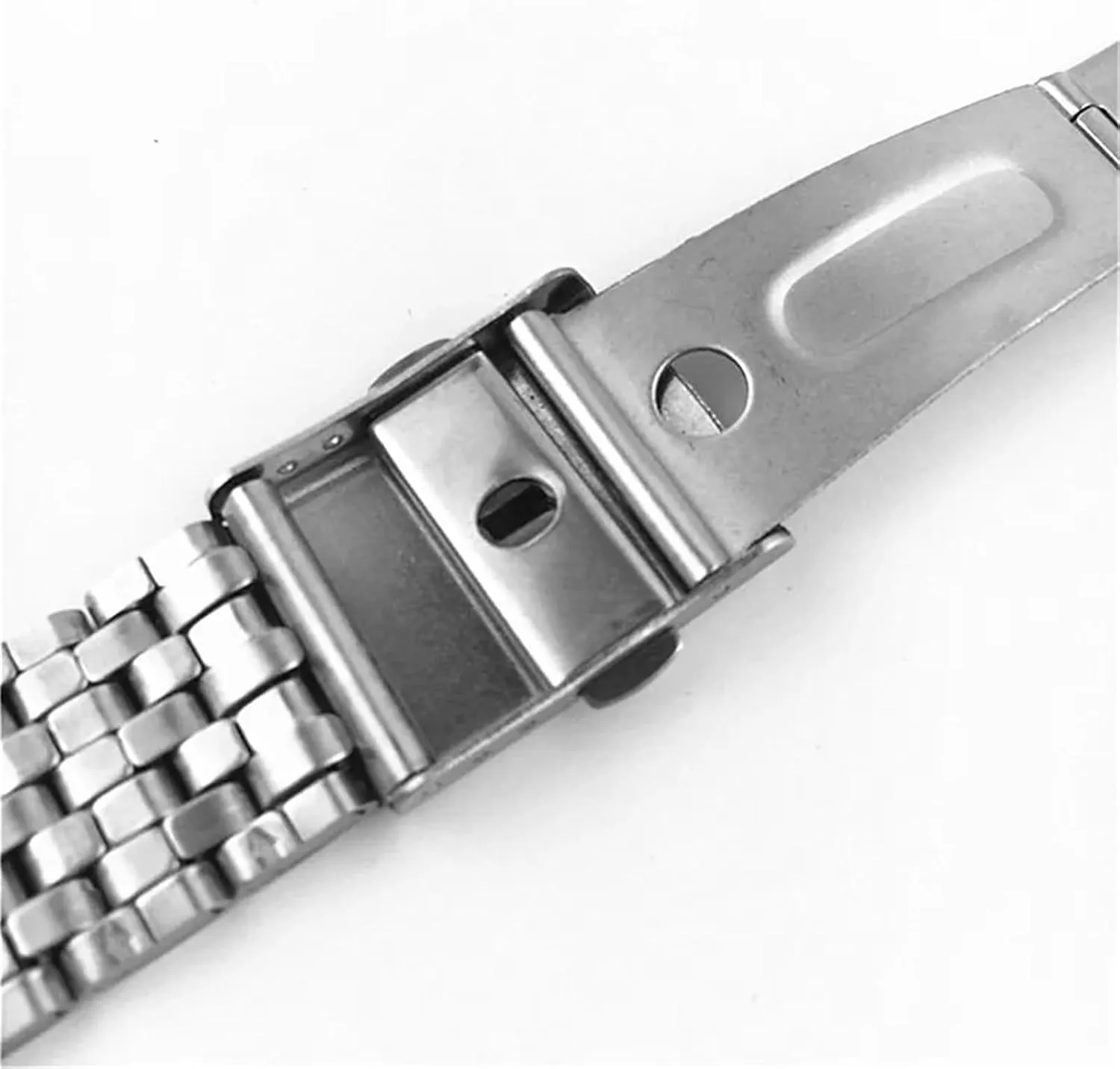 Strap18mm 20mm 22mm Metal Folding Watch Buckle court aurora bluff Universal Wristband Bracelet Accessories Stainless Steel Watch 