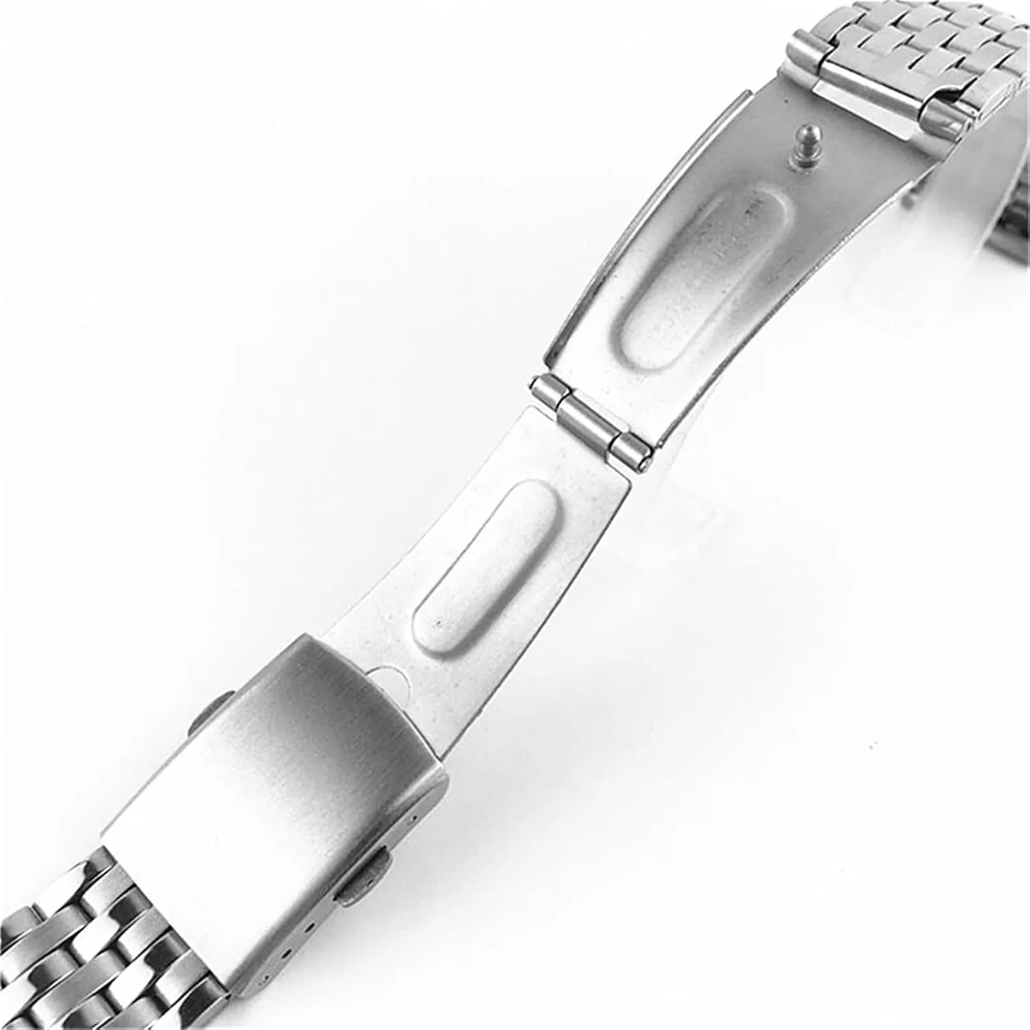 Strap18mm 20mm 22mm Metal Folding Watch Buckle court aurora bluff Universal Wristband Bracelet Accessories Stainless Steel Watch 