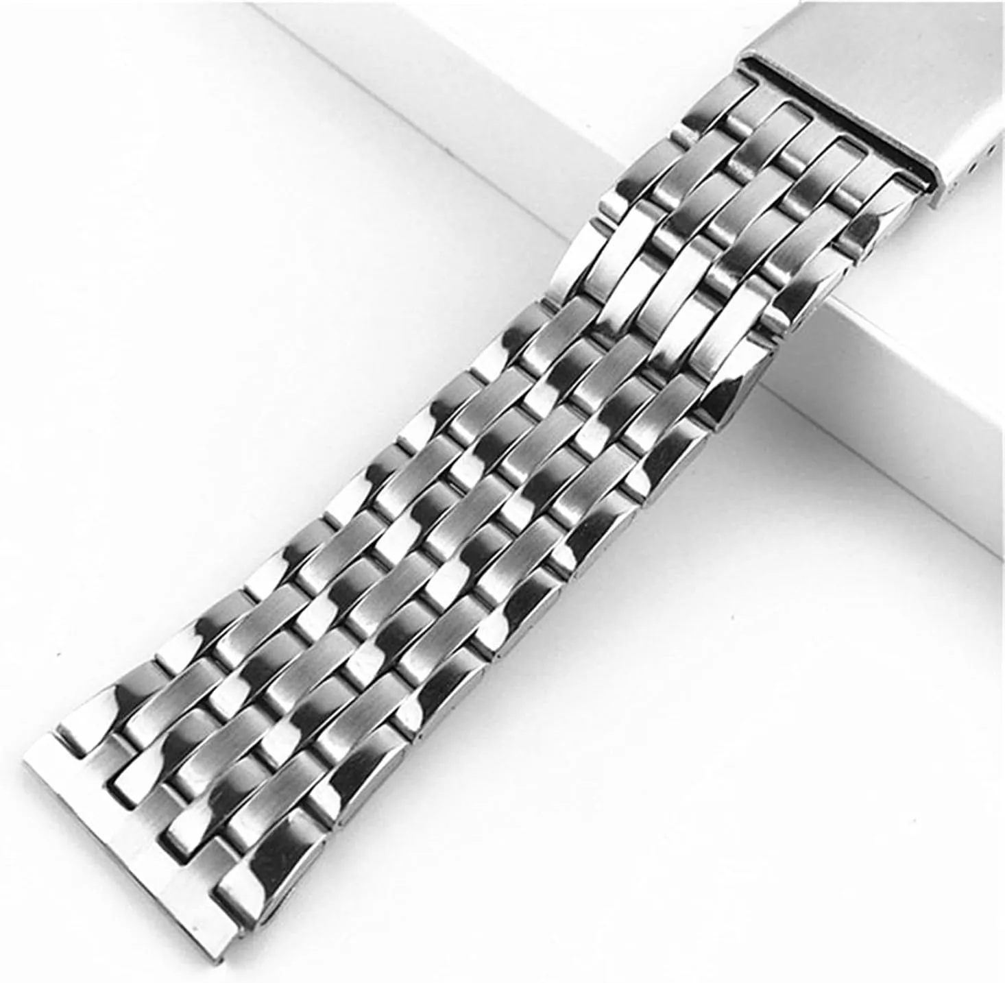 Strap18mm 20mm 22mm Metal Folding Watch Buckle court aurora bluff Universal Wristband Bracelet Accessories Stainless Steel Watch 