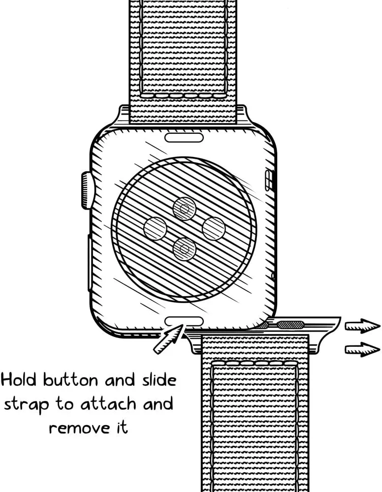 Straps stagger toolmaking admire dismay - Premium Nylon Straps for Apple Watch Archer Watch 