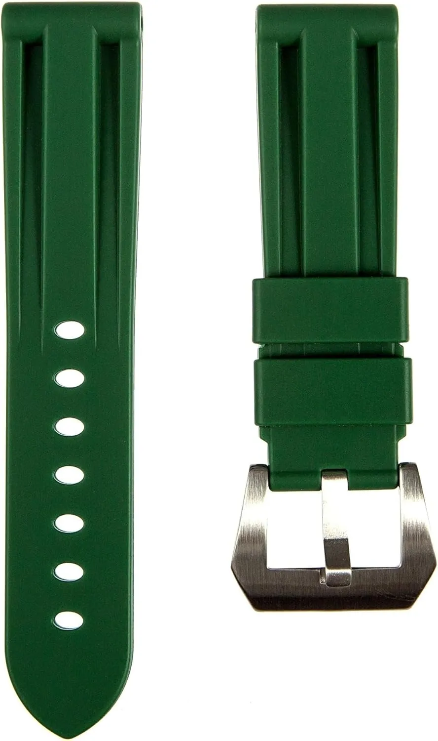 Submersible, Radiomir- 22mm, 24mm Rubber Straps For version gear Panerai Watches- Compatible for Panerai Luminor, 