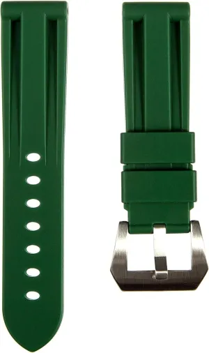 Submersible, Radiomir- 22mm, 24mm Rubber Straps For version gear Panerai Watches- Compatible for Panerai Luminor, 