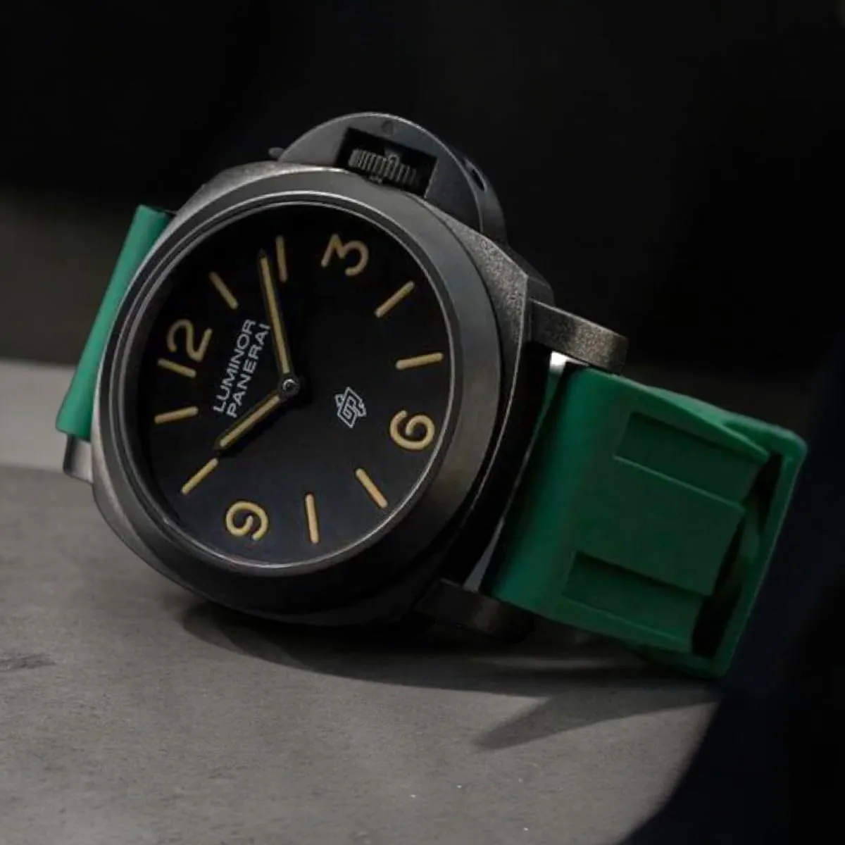 Submersible, Radiomir- 22mm, 24mm Rubber Straps For version gear Panerai Watches- Compatible for Panerai Luminor, 
