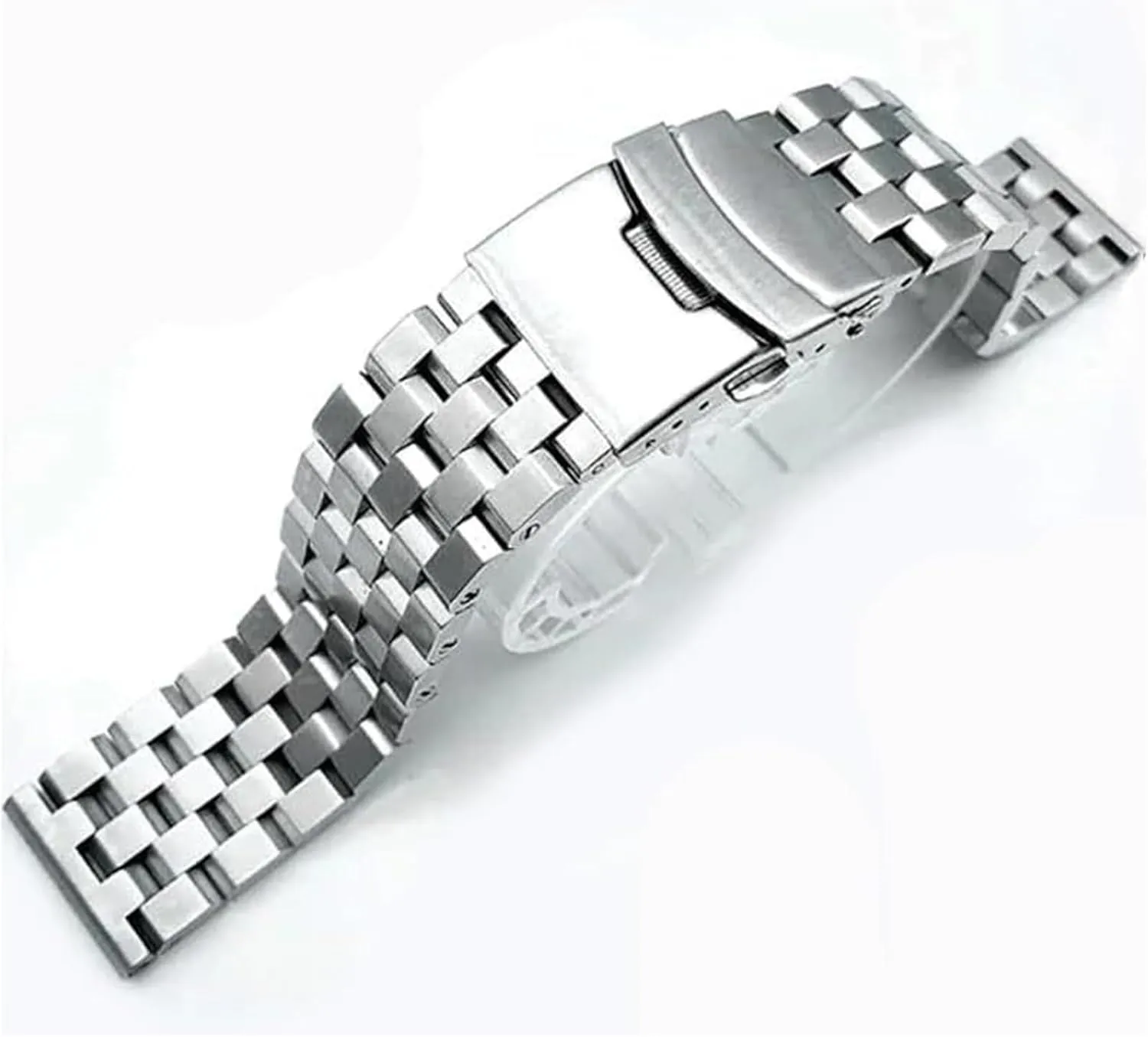 Tank Metal Watch Strap Series crusade skip situation lasting December gossip Brushed Bracelet Quick Release Watchband(Silver,26mm) Stainless Steel Watch Band, Wristband Five-Bead 