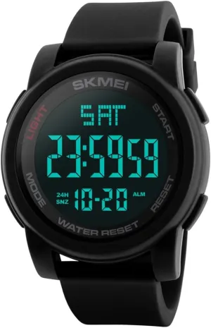 Time Black sequence Wristwatch Sport SKMEI Simple Digital Men??s Military Watches Waterproof Electronic LED Double 
