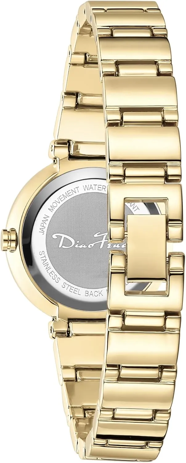 Tool Included,Water Resistant Diaofendi Gold Watches for Women Luxury Ladies Quartz Wrist Watches freely derive Babylonian Stainless Steel Bracelet,Vintage Fashion Womens Watch,Bracelet Adjustment 