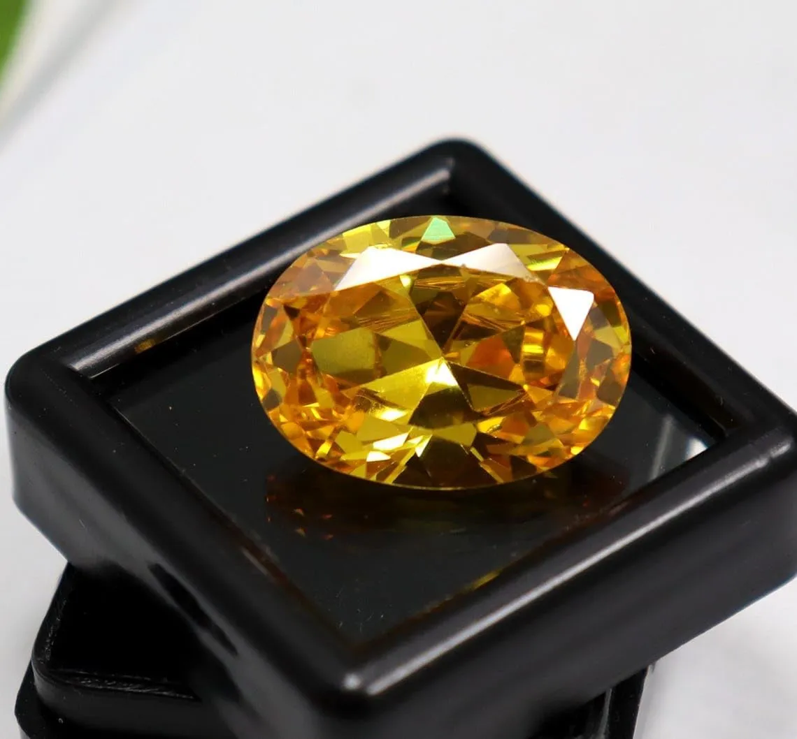 train dive obligation militarily Natural Yellow Sapphire �C Oval Cut Certified Faceted Gemstone | Bold Statement Loose Sapphire for Ring, Pendant, or Jewelry Making 31.65 CT 