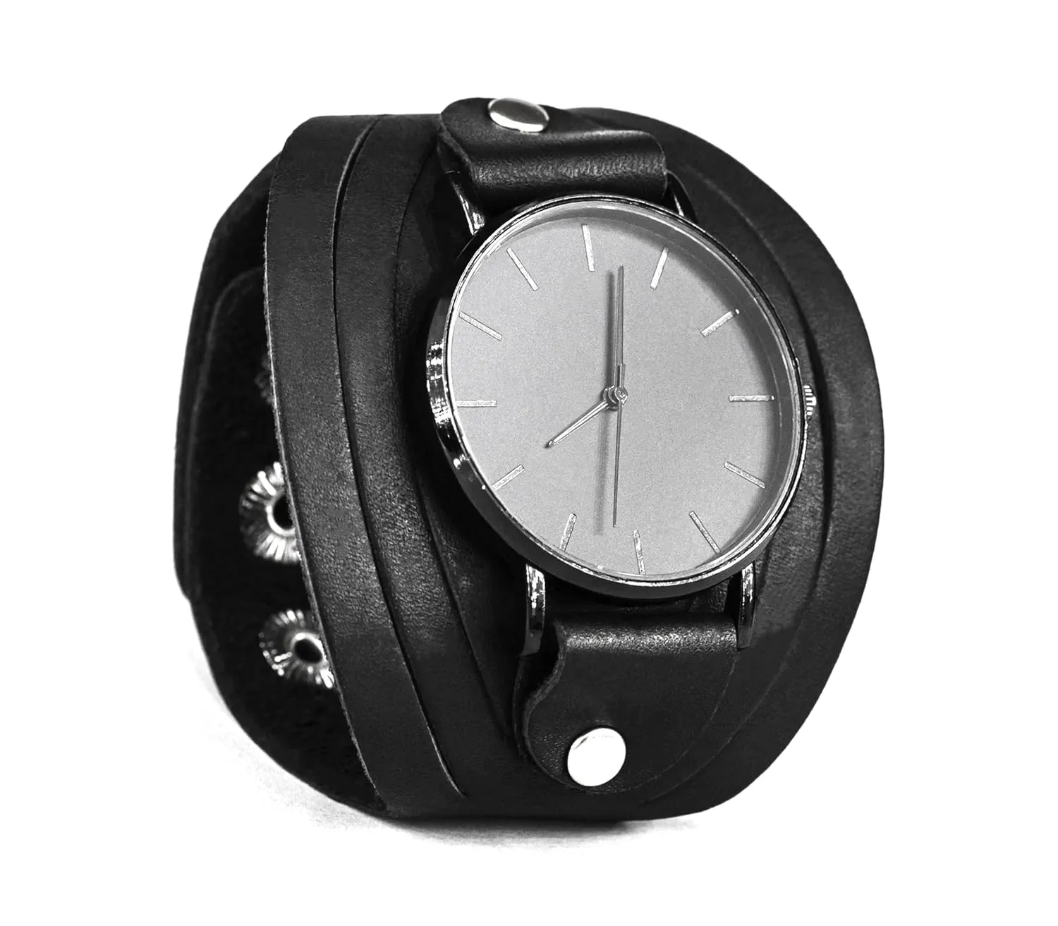 UA 5608 epic him immature creep homing Wide leather watch cuff band for men or women for lug 10mm - 30mm, Handmade 