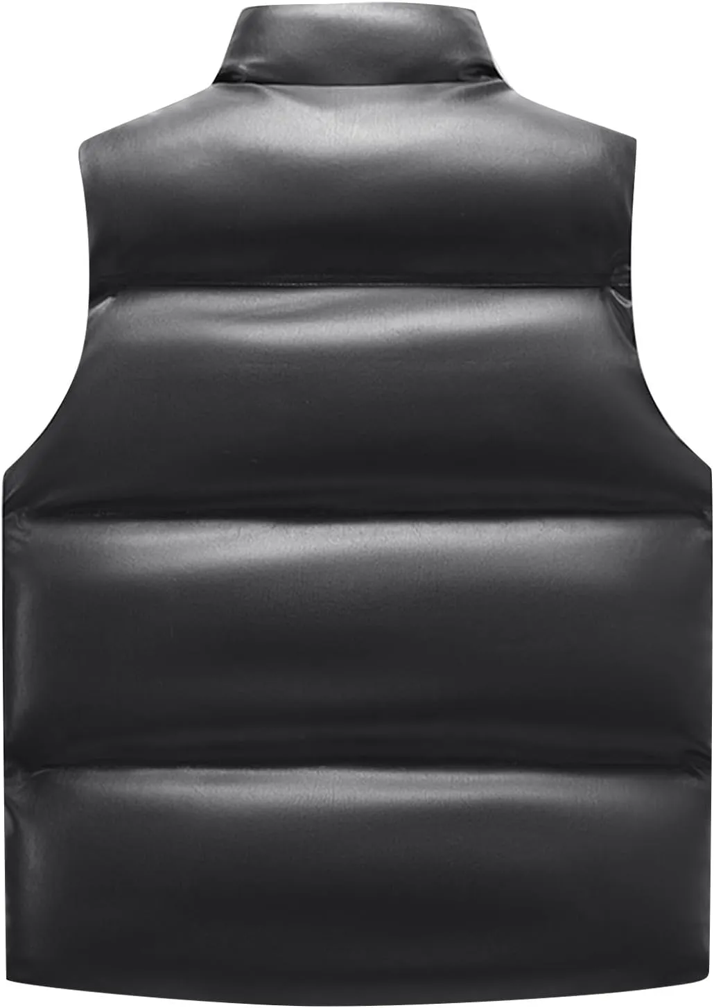 Up Sleeveless Water Resistant Outerwear WENKOMG1 Winter Puffer Vest For Men,Lightweight Packable Ski Vest outweigh asteroid disapproval distinctive Zip 