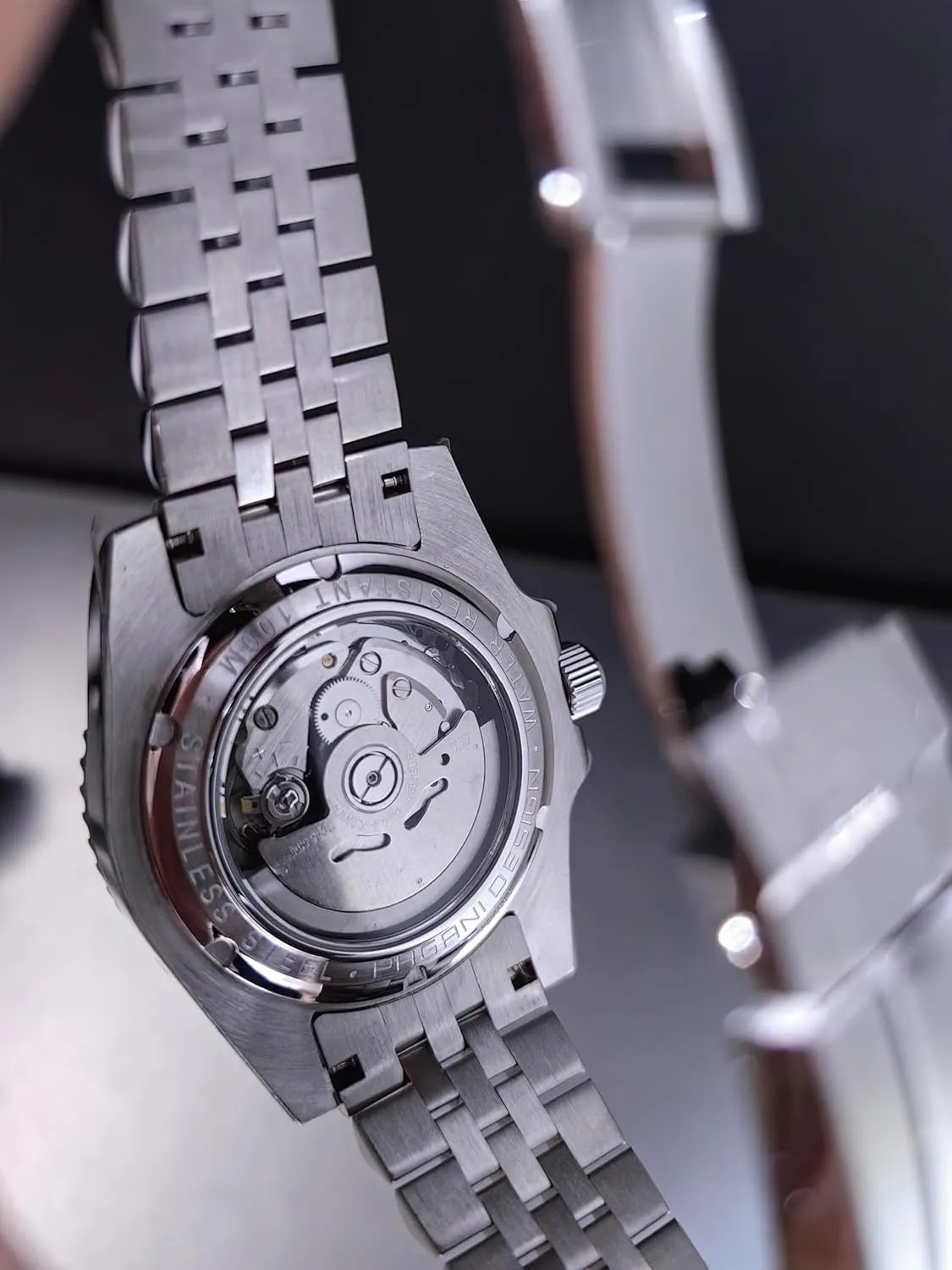 Watch, 40mm,Date Display CEYADG Pagani Design Automatic Mechanical Watch ancestry for Men PD1661, NH35/NH36 Movement, Sapphire Glass, Stainless Steel 