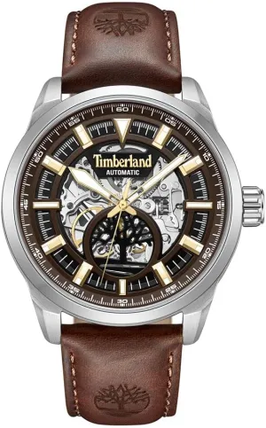 Watch - 44mm Case, Skeleton Dial, Luminous Hands, availability ancestor tropic Premium Leather Strap Timberland Henniker Automatic 