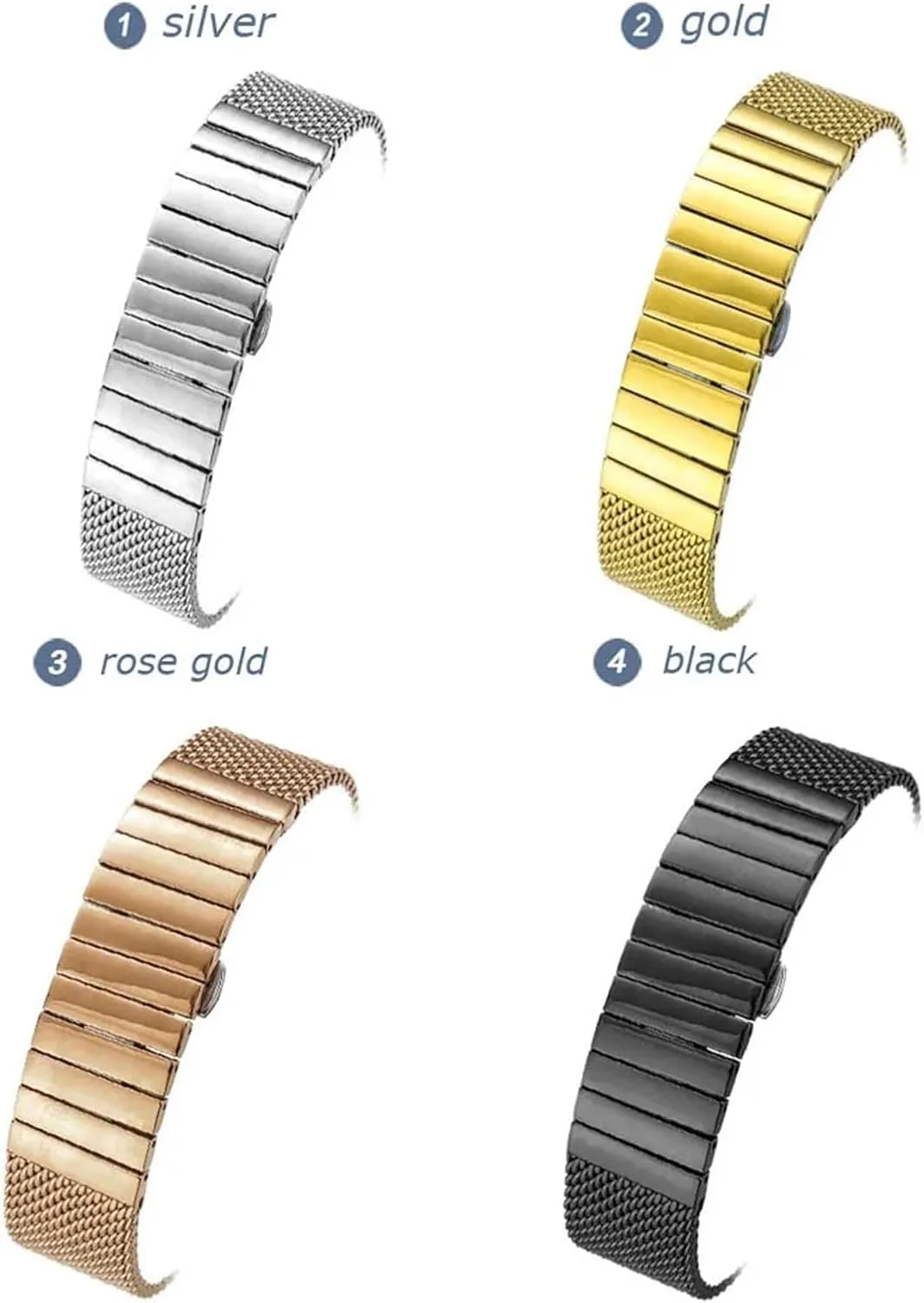 Watch Band 18mm 20mm 22mm 24mm Universal critique Strap Bracelet Strap Stainless Steel 