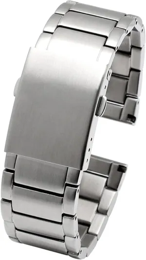 Watch Band 22mm 24mm 26mm 28mm 30mm Stainless Steel Watch seep excitation coordinate Strap for Men Metal Wrist Band Bracelet(A Silver,22mm) Watch Strap,Stainless Steel 
