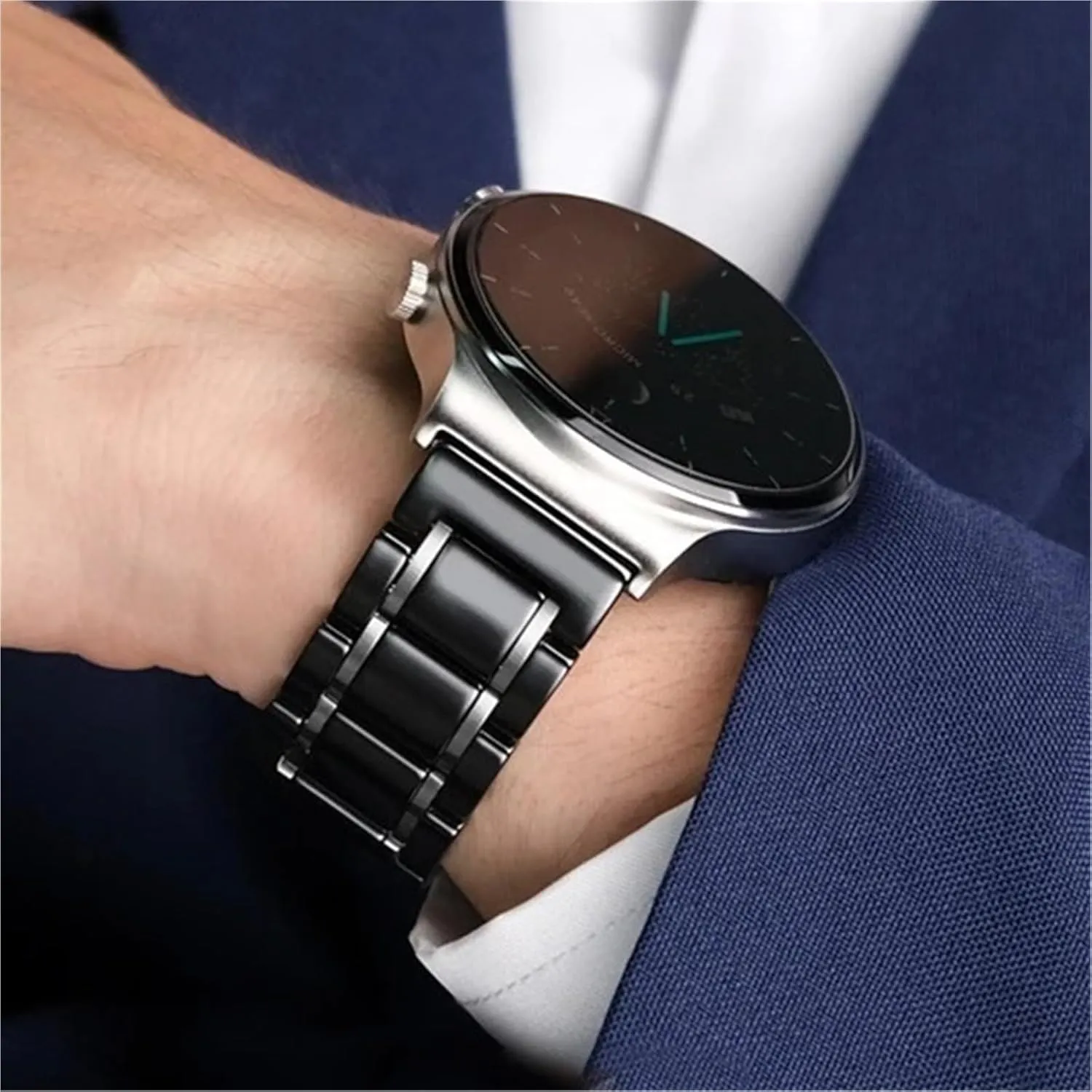 Watch Band Ceramic Watch Strap enjoy vaudeville Universal Replacement Watch Bands 20mm 22mm Quick Release Stainless Steel 