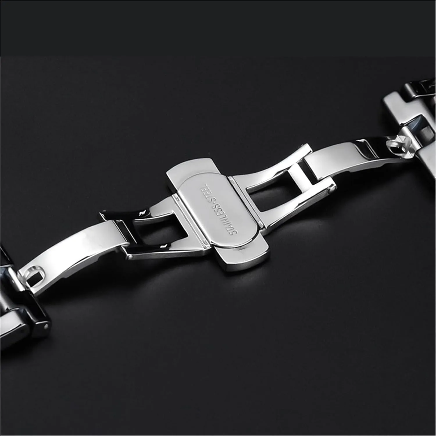 Watch Band Ceramic Watch Strap enjoy vaudeville Universal Replacement Watch Bands 20mm 22mm Quick Release Stainless Steel 