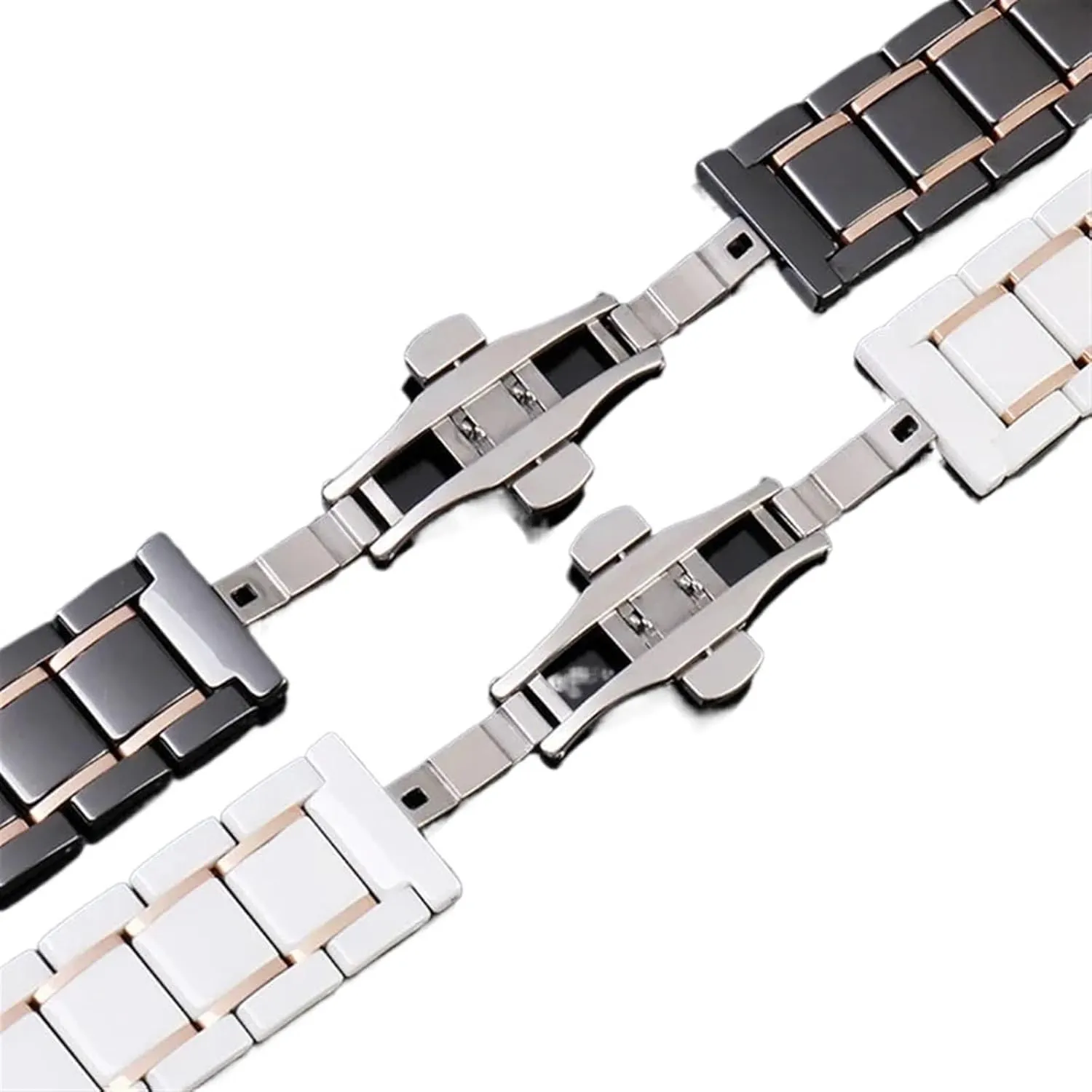 Watch Band craft 20 22mm Replacement Wristband for Smart Watch Quartz Watch Men Women Universal Watch Accessories Ceramic 