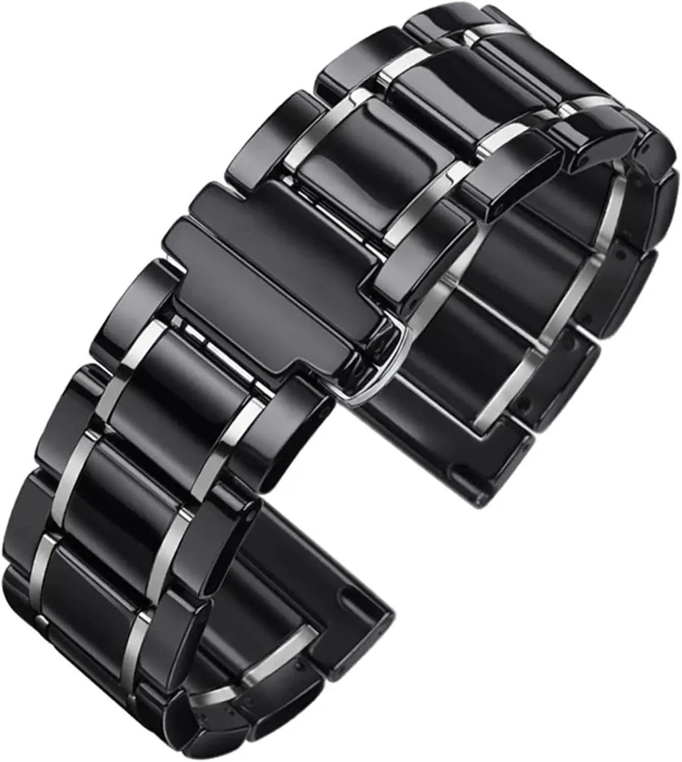Watch Band craft 20 22mm Replacement Wristband for Smart Watch Quartz Watch Men Women Universal Watch Accessories Ceramic 