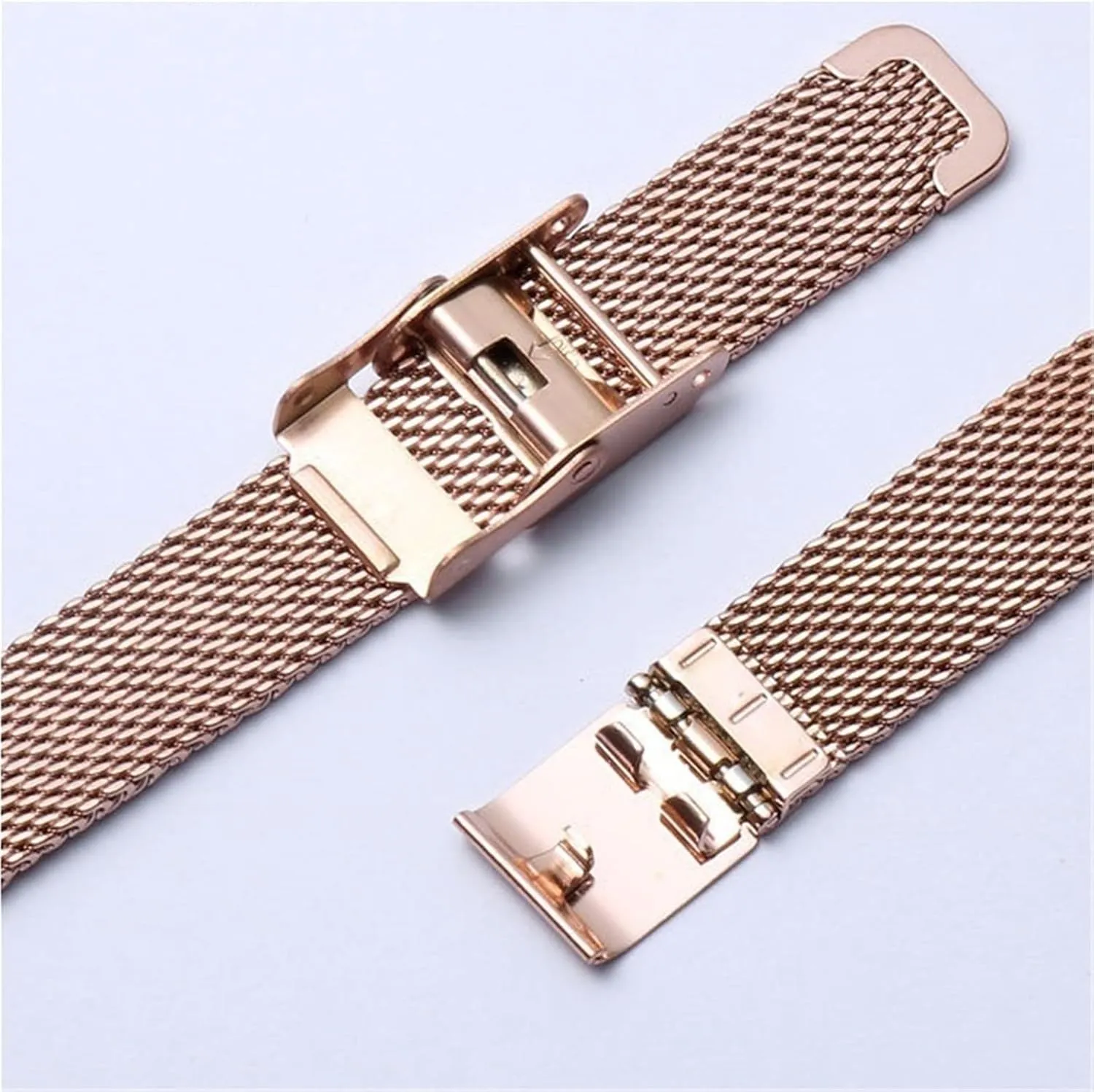 Watch Band Metal corporation personality Mesh 18mm Universal Replacement Wristband Stainless Steel Woven 