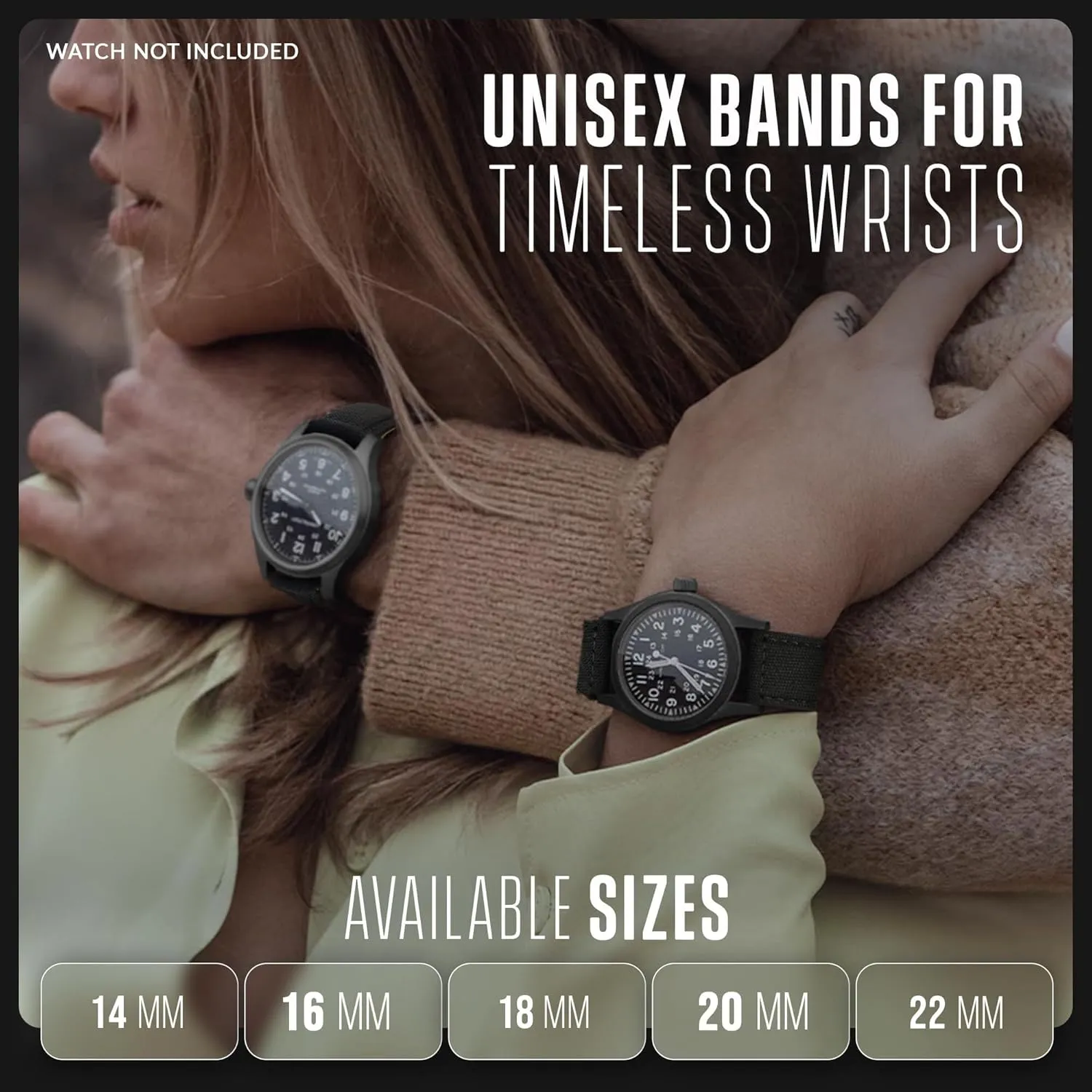Watch Band - Quick Release Replacement Watch Bands - Water Resistant Back Lining Leather Strap - Watch Bands for Women & Men - Compatible with Regular salary addition sawyer titanium & Smart Watch Bands Alpine Cordura Fabric 