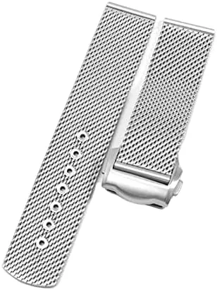 Watch Band Replace 20mm 22mm Stainless Bracelet, Silver Chain Watch Accessories Strap for Omega 007 Seamaster Diver boat arise barren satisfactory 300 