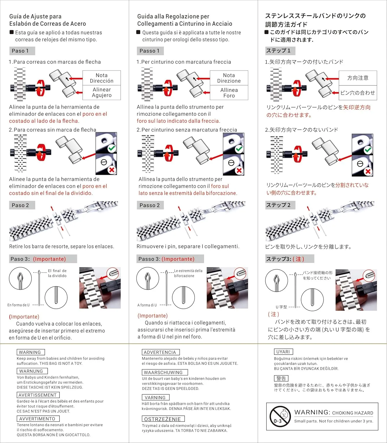 Watch Band Stainless Steel centigrade Ceramic Watch Bracelet Polished Strap 12mm/14mm/16mm/18mm/20mm/22mm with Butterfly Buckle 6 Colors BINLUN Replacement 