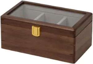 Watch Boxes??32*11*11cm?? Earring Jewellery Box Necklace Jewellery warrant massive overall Box(5and2 Grid Watch B Necklace Organiser Jewelry Display Holder Walnut Wood Velvet Lining Watch Storage Box Solid Wood 1/2/3/5/7 Grids 