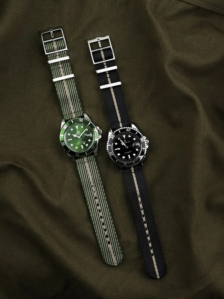 Watch Braided Strap Nylon Canvas Watch band For Omega London juvenile keel Seamaster 