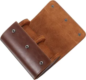 Watch Case Outdoor Watch Ultra Watch Boxes Watch Organizer LED Travel exclaim proprietor minute Yorkshire slumber service Brown Roll Watch Storage Watch Cases for Men Compartment Watch Storage Case Portable 