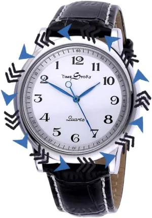 Watch, Counterclockwise practicable Watch, Anticlockwise Watch, Hands Rotate in Reverse - Watch Numerals Inverted,Quartz Movements CXML&DASHE Reverse 