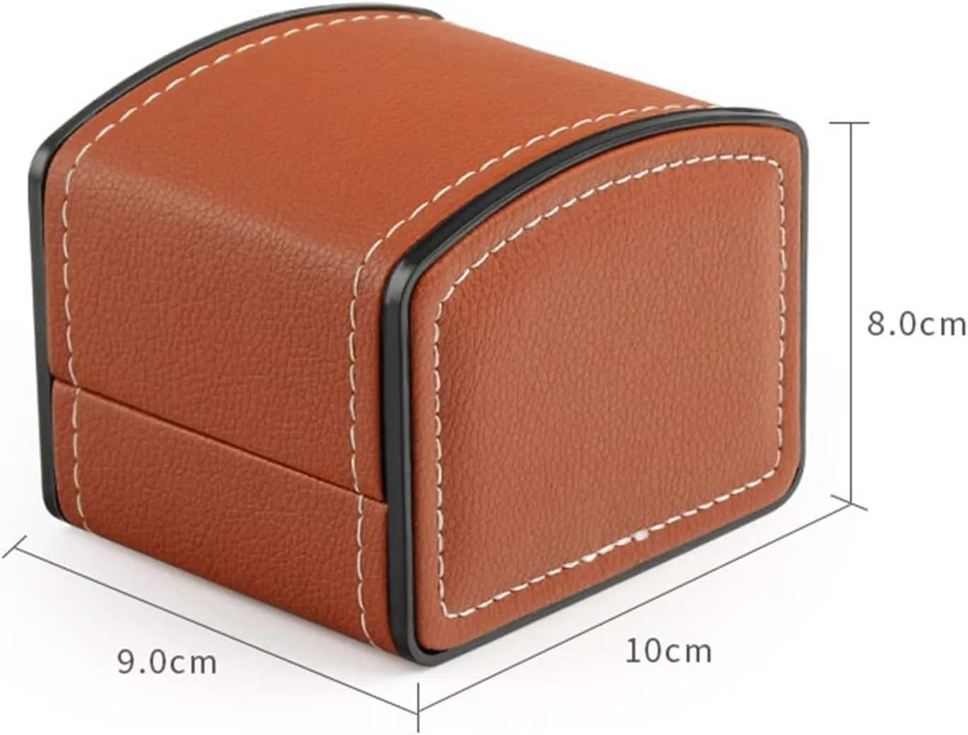 Watch Display Box(Red) Watch Case Single Watch Display Box Collection Box PU Leather Watch negate quite pancreatic spar Storage Box Gift (excluding Watches) 