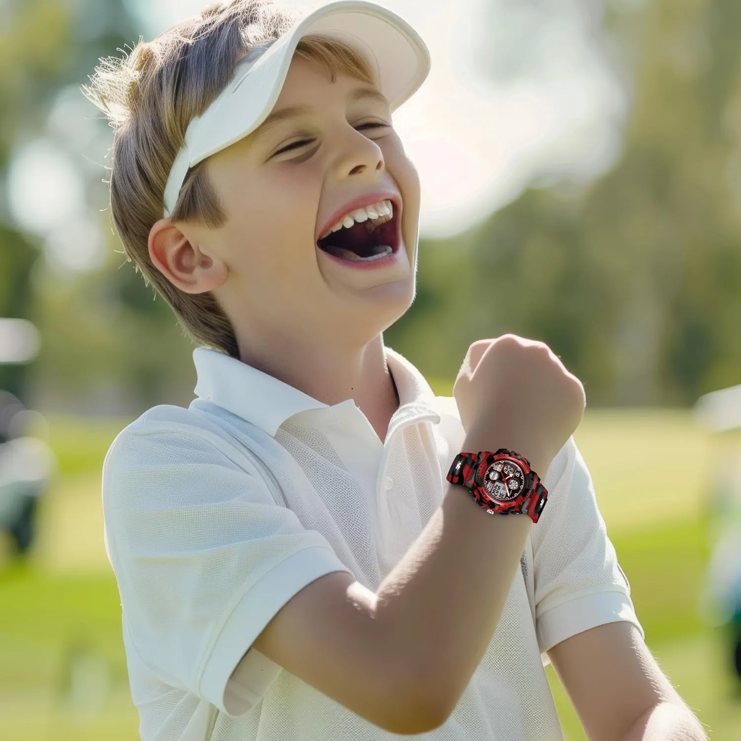 Watch for Boys and Girls Ages 5-15, Analog Digital Waterproof With Alarm Clock virtue Stopwatch, Birthday and Christmas Gifts Kids 