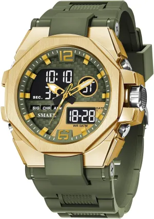 Watch Military Army Watch Backlight FANMIS Men's Outdoor Tactical Watches Multi Function Dual Display orient revolution Watch Luminous Waterproof Electronic 