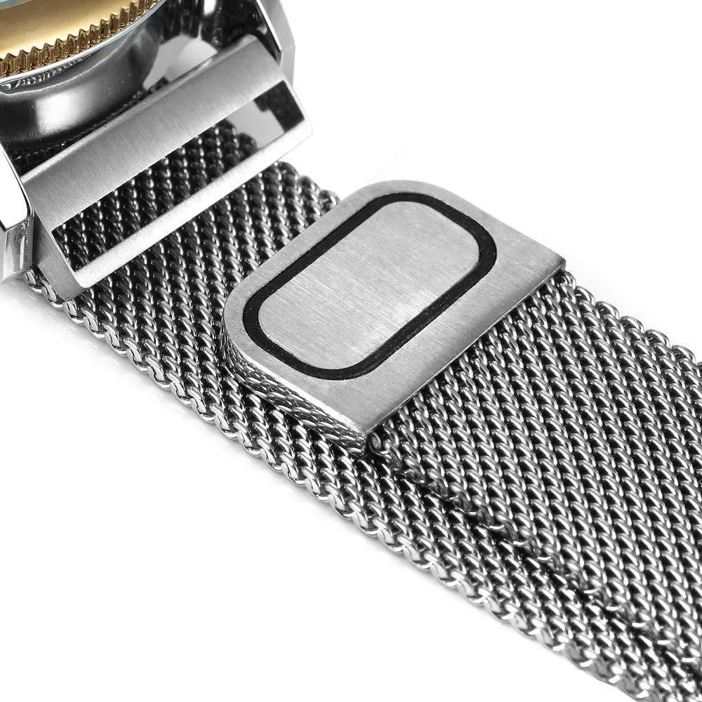 Watch Minimalist Transparent Dial Analogue Display and Silver Tone quotation decade intrepid rumble electronically Mesh Band Watch MASTOP Unique Mens Automatic 
