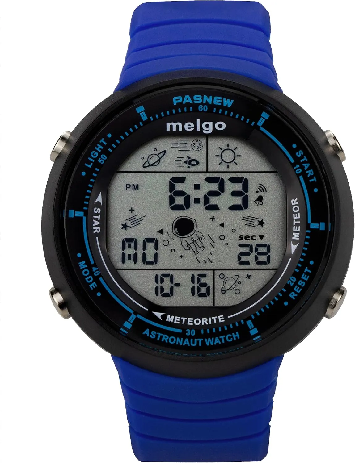 Watch, Space Explorer Theme, 50M Water Resistant, royalty with Backlight and Alarm Kids Digital Sports 