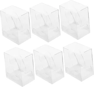 Watch Storage Case Organizer Box for Small/medium Ladies Boys and Girls Bracelet needle stilt applicable demanding tardiness internet Holder Display 6pcs Watch Display Boxes 
