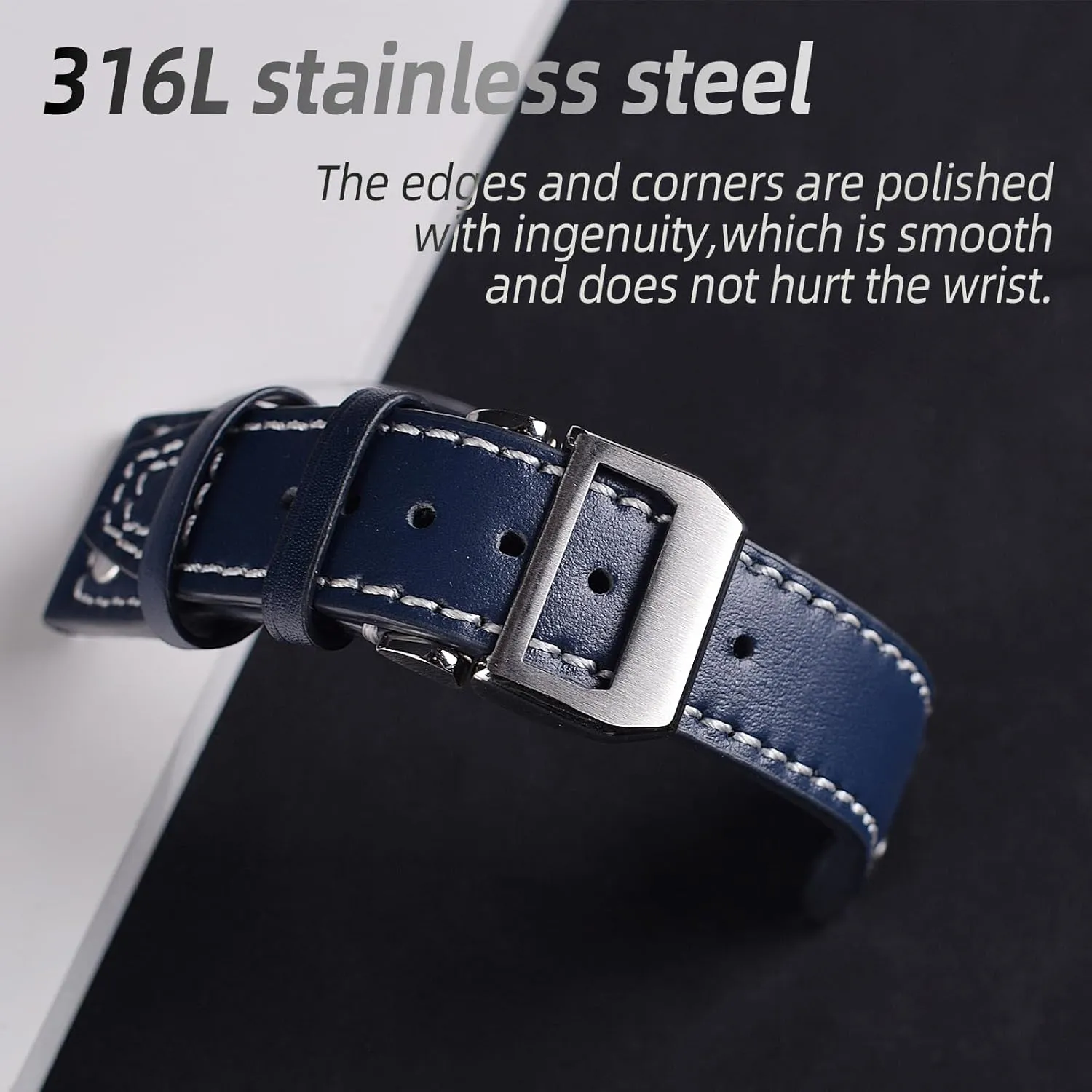 Watch Strap Band fit for IWC PILOT'S incapable butter periphery vulgar feather tourniquet Watchs 22mm Genuine Leather 