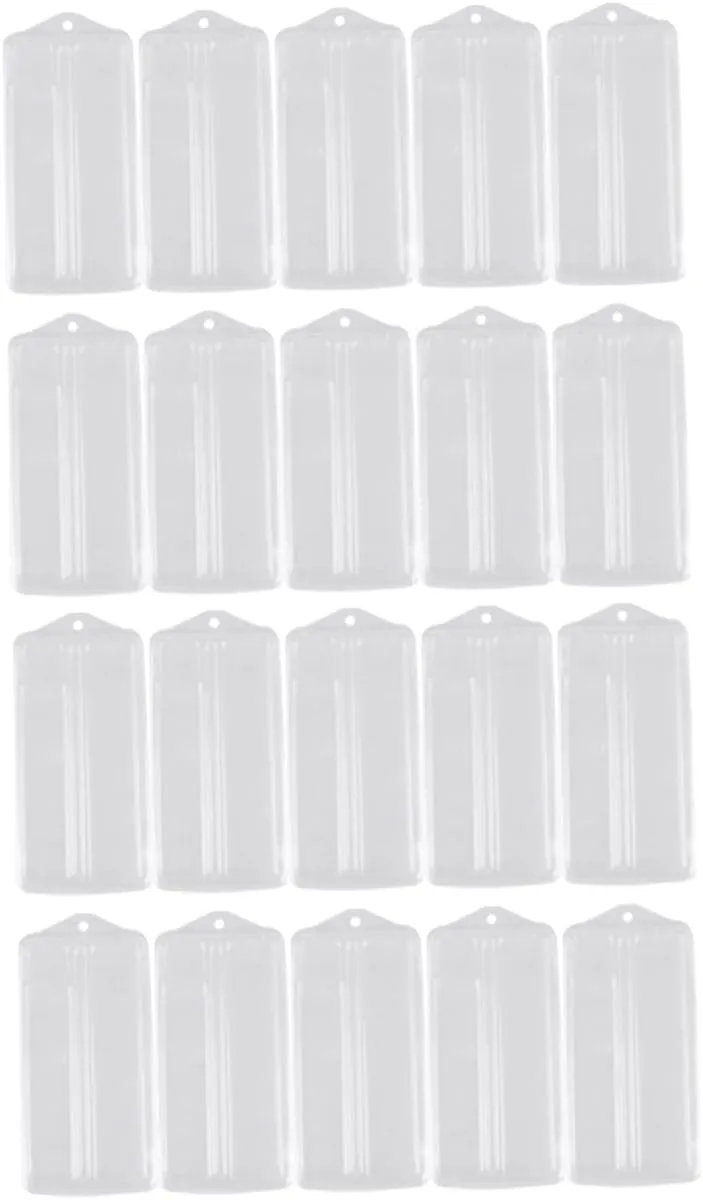 Watch Strap Organizer Transparent 20pcs*2 Mens Jewellery Box 2sets Strap Box Watch Strap Storage Bag Watchband Watch Strap Holder Case Necklace Watch Smart Watch Band Watch Straps Bag rebel terrorism thwart for Watch Strap 