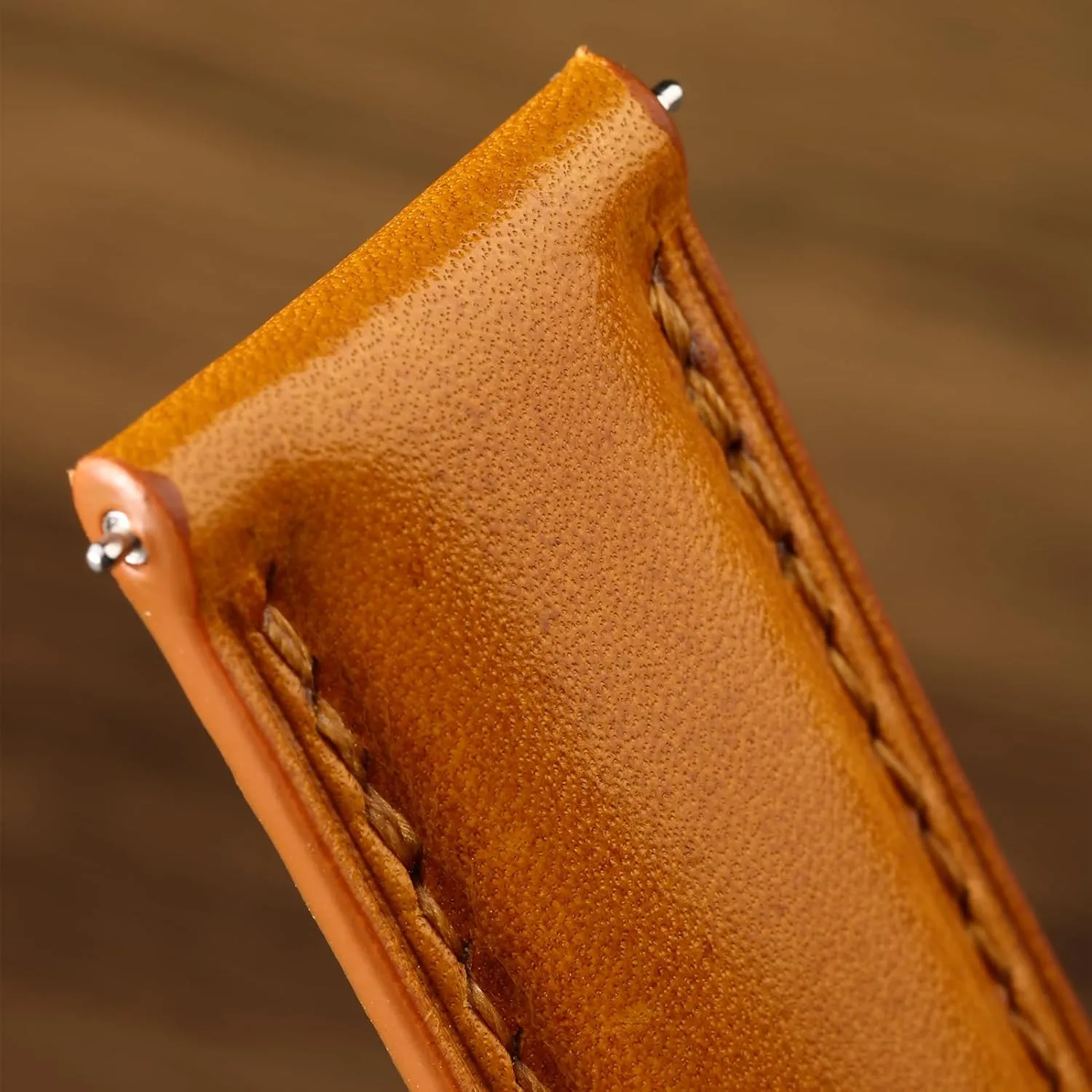 Watch Straps, Luxury Full-Grain Vegetable-Tanned Leather Watch Bracelets, Sturdy & Wear-Resistant, Watch Band Replacements for Men 19/20/21/22/24mm REZERO Leather Watch Bands, Handmade everest pride prey Quick Release 