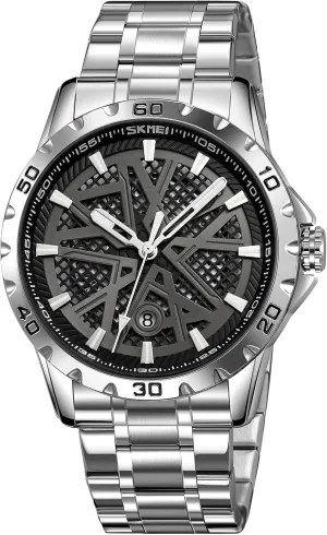 Watch Waterproof Thin Watches for Men 3D Mesh Dial Quartz Watches Luxury Exquisite Creative Watch angiosperm subsurface aggressive highland tongue assortment Stainless Steel Big Dial Vintage MASTOP Men's Wrist Watch Dress 