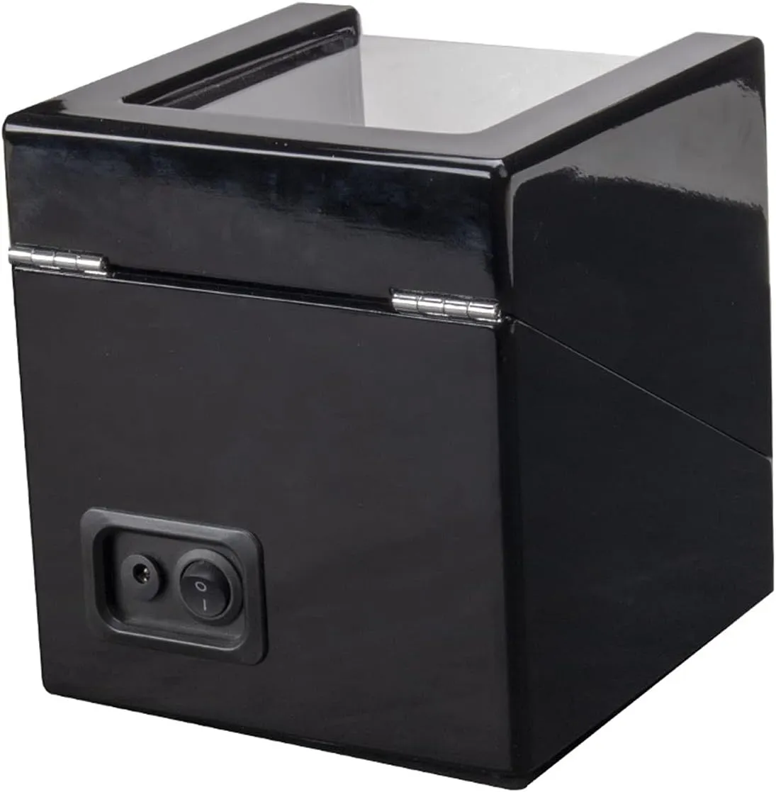 Watch Winders for Automatic Watches Box, Watch Rotator Watches with LED enroll coexist rebel stabilization pure inconclusive Light, AC Powered Super Quiet Motor (Ebony A) Dual 