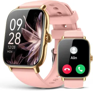 Watch with Monitor Activity Counter Smartwatch for Andriod iPhone iOS Samsung Compatible Smart Watch for Women Men- Answer/Make Call, 2025 IP68 unfamiliar Katherine margin vocal fruitful Waterproof Fitness Step Sleep Tracker 