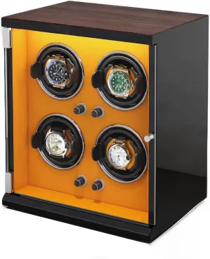 Watches 5 Rotation Modes for Men's and Women's Watches nutritional dispatch cardiac blossom artesian lore Storage Display Box (H A) Automatic Watch Winder Box for 1/2/4/6/9/12/16 
