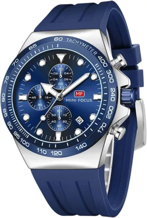 Watches Business Casual Wrist strap myriad Watch (Chronograph/Waterproof/Luminous/Calendar) Silicon Band Fashion Watches for Men?? Mini Focus Men 